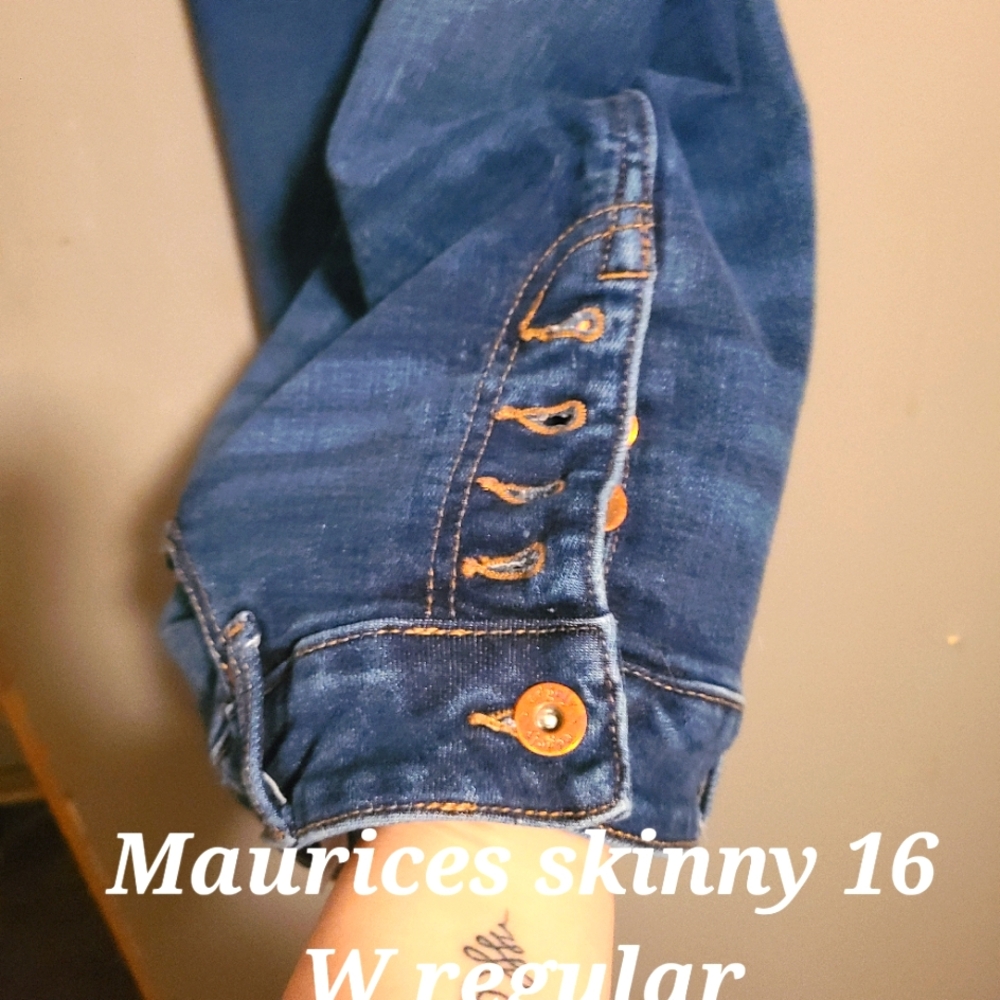 Button fly jeans